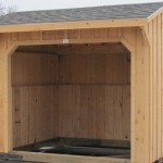 Horse Run-In Sheds - 8 Ft 8x10-Run-In Sheds for Horses