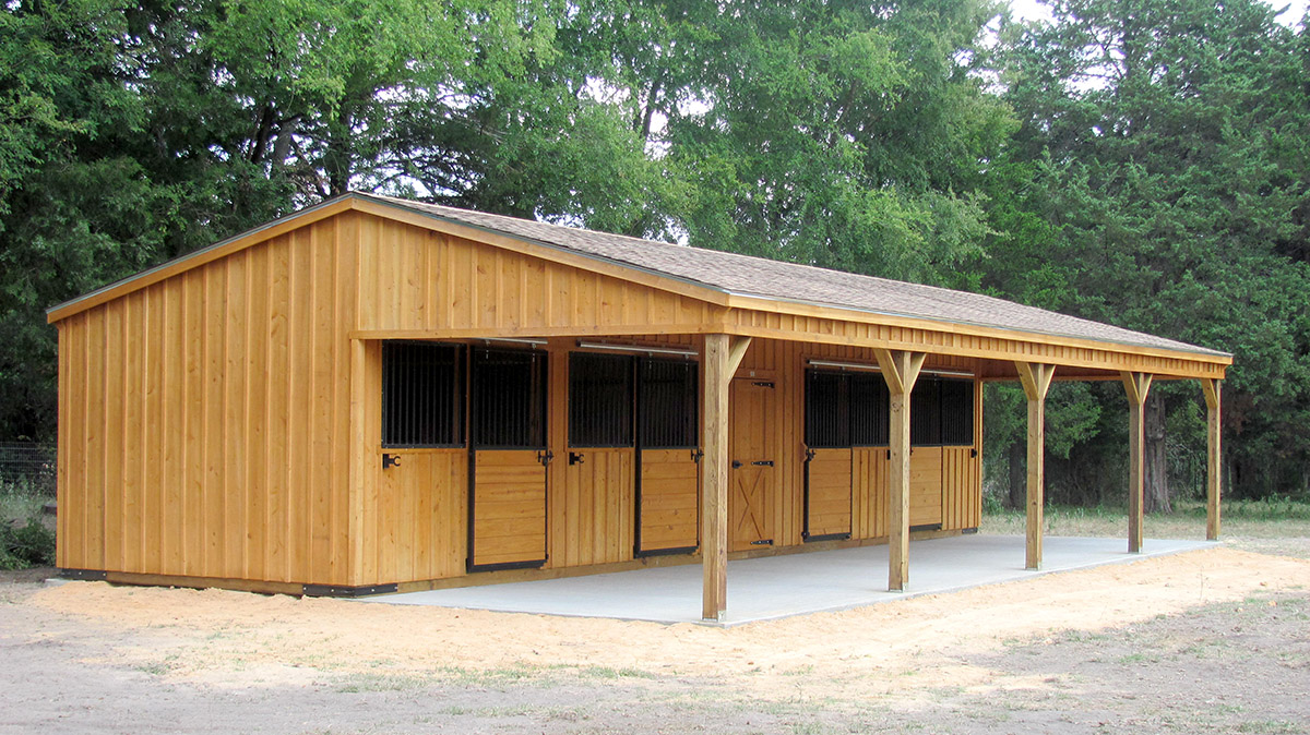 Portable Horse Shelters - Livestock Shelters &amp; Run In 