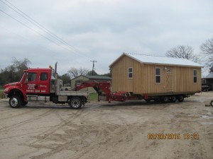 portable cabins delivered