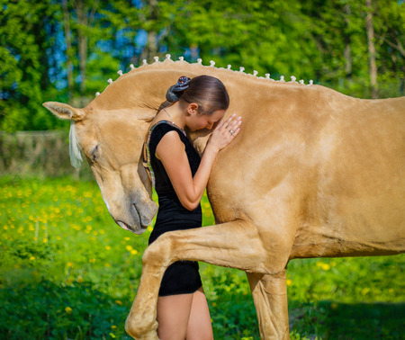 girl with horse