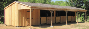 Dressing Up Horse Barn