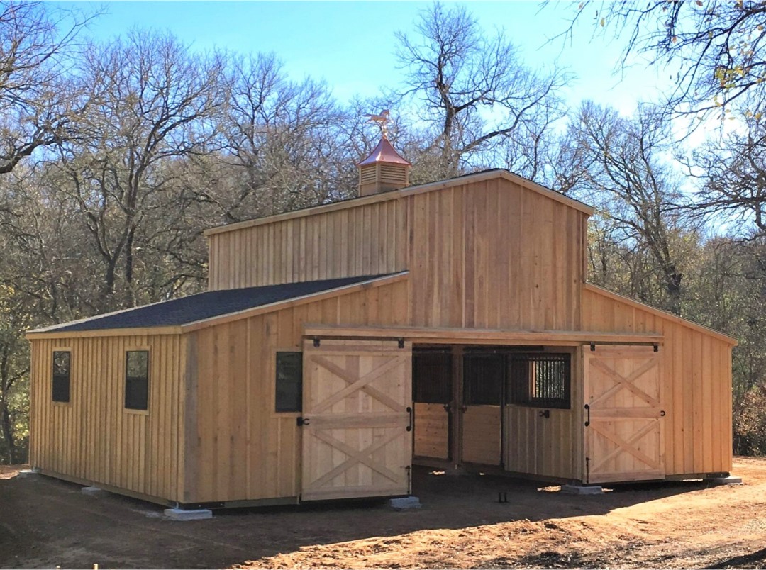 Portable Horse Barns in Texas