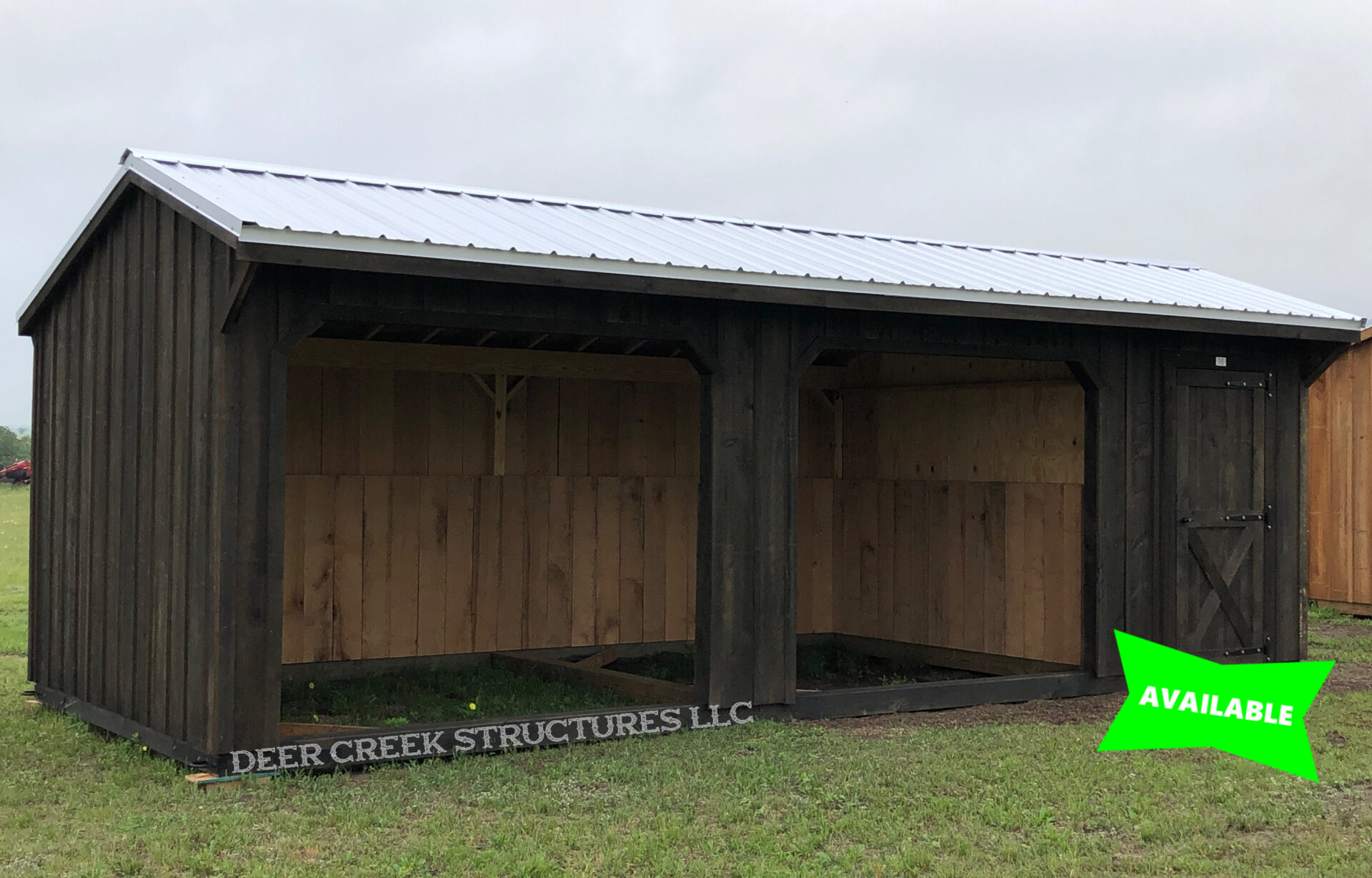10x26 Run-in Shed