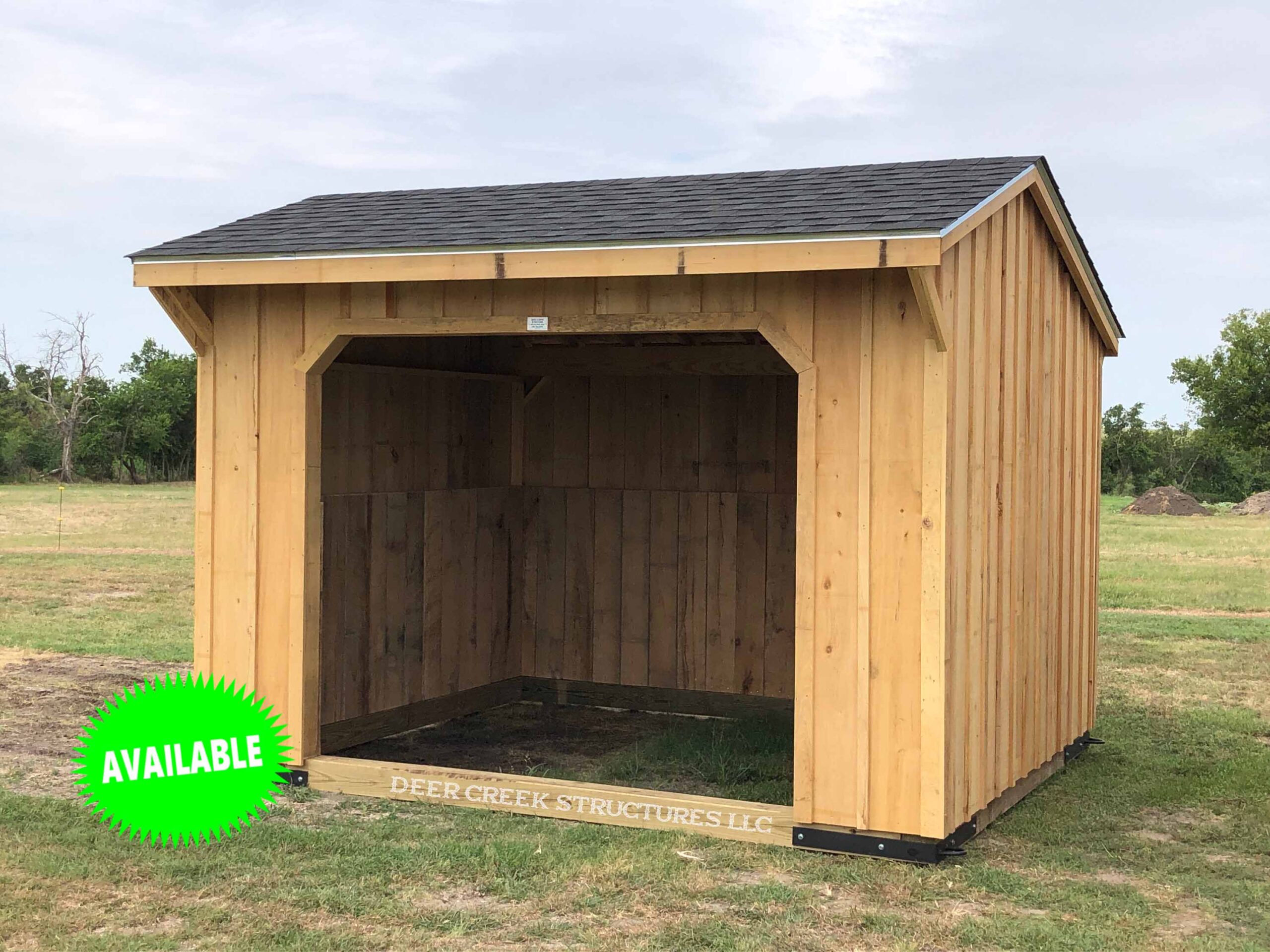 10x12 Run-in Shed