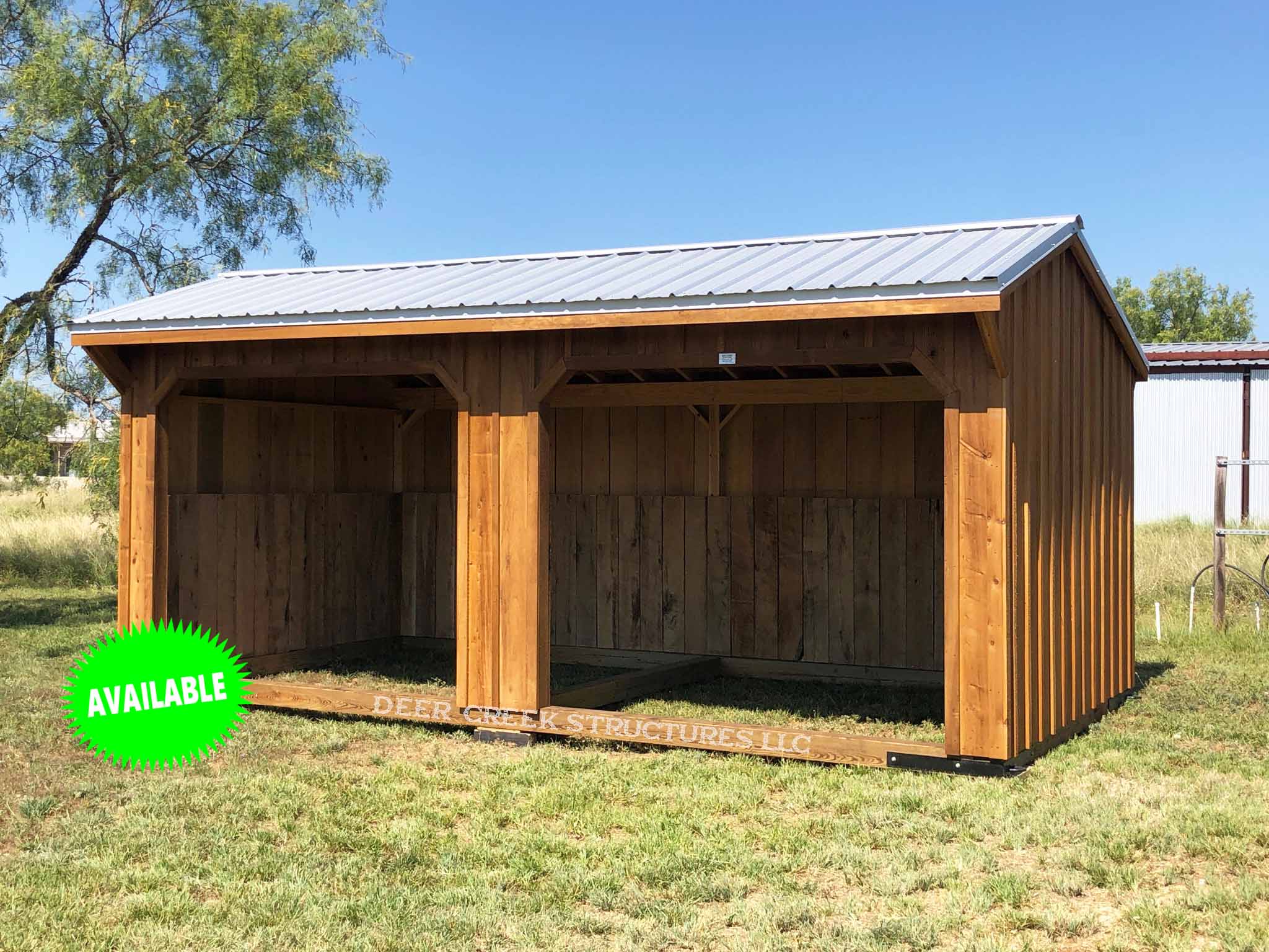 10x20 Run-in Shed