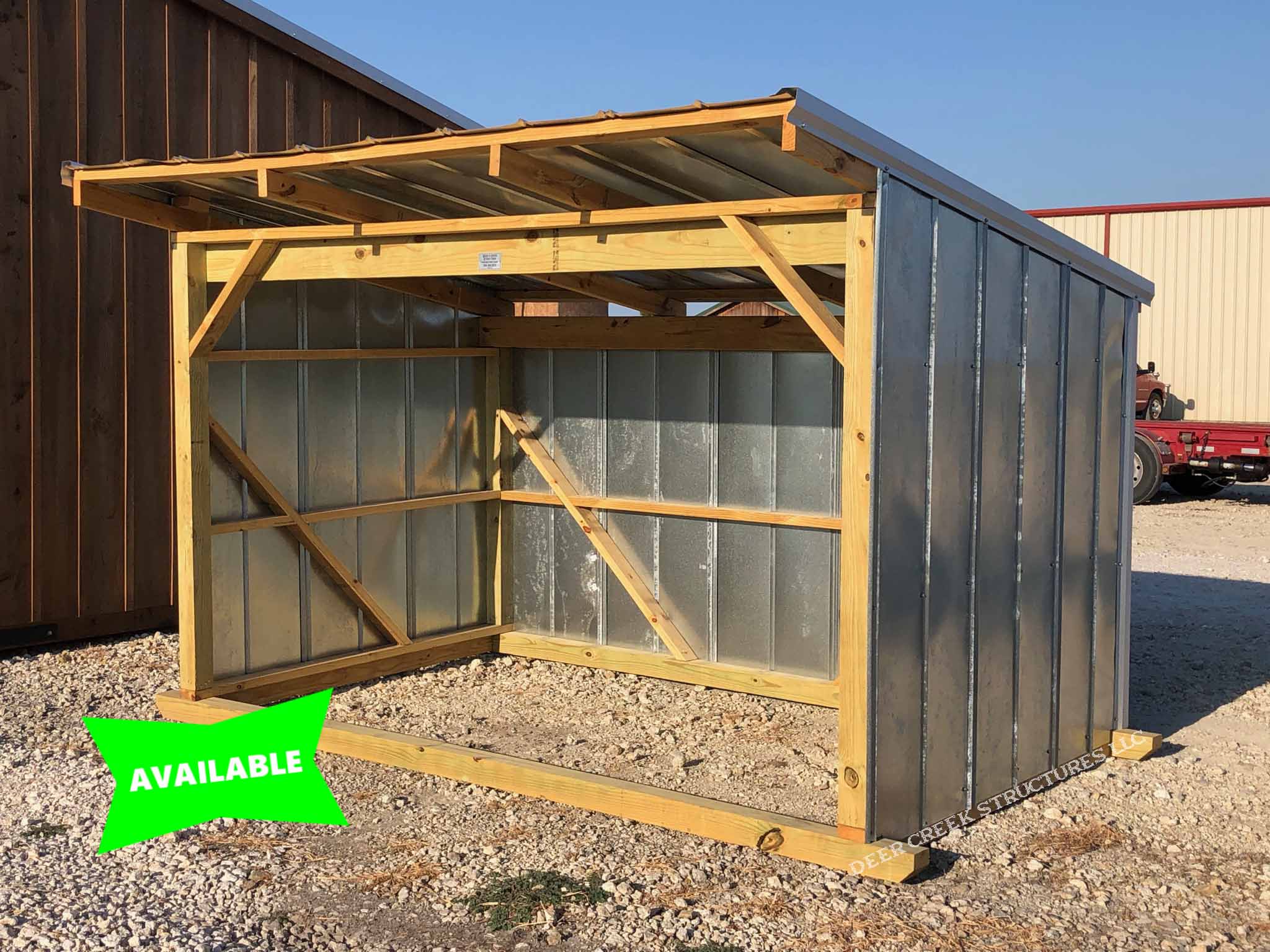 6x10 Goat Shed