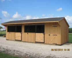 portable horse barn