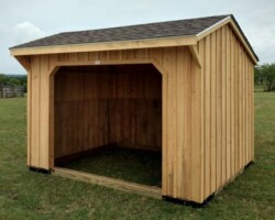 Run in shed