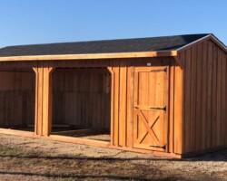 10x26 run in shed