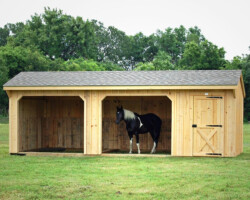 Building a horse barn